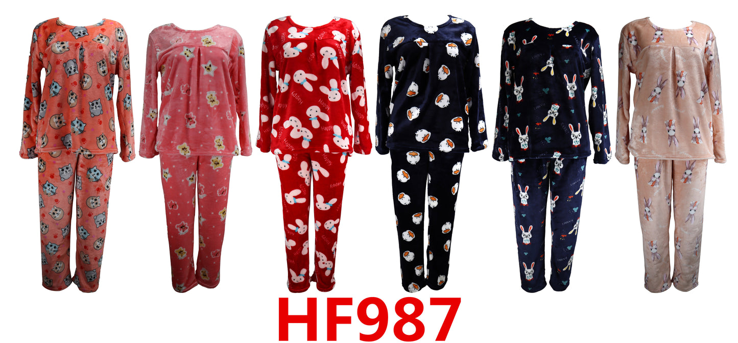 Women Winter Fleece Set HF987