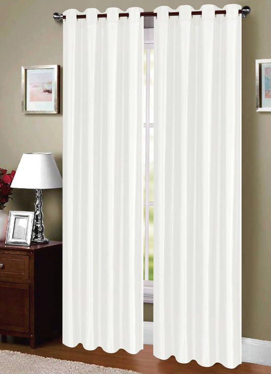 81011 Faux Silk window curtain