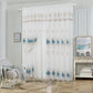 81017 Double Layer Sheer window curtain