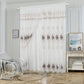 81017 Double Layer Sheer window curtain