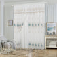 81017 Double Layer Sheer window curtain