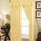 81027 Jacquard window curtain with valance