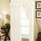 81027 Jacquard window curtain with valance