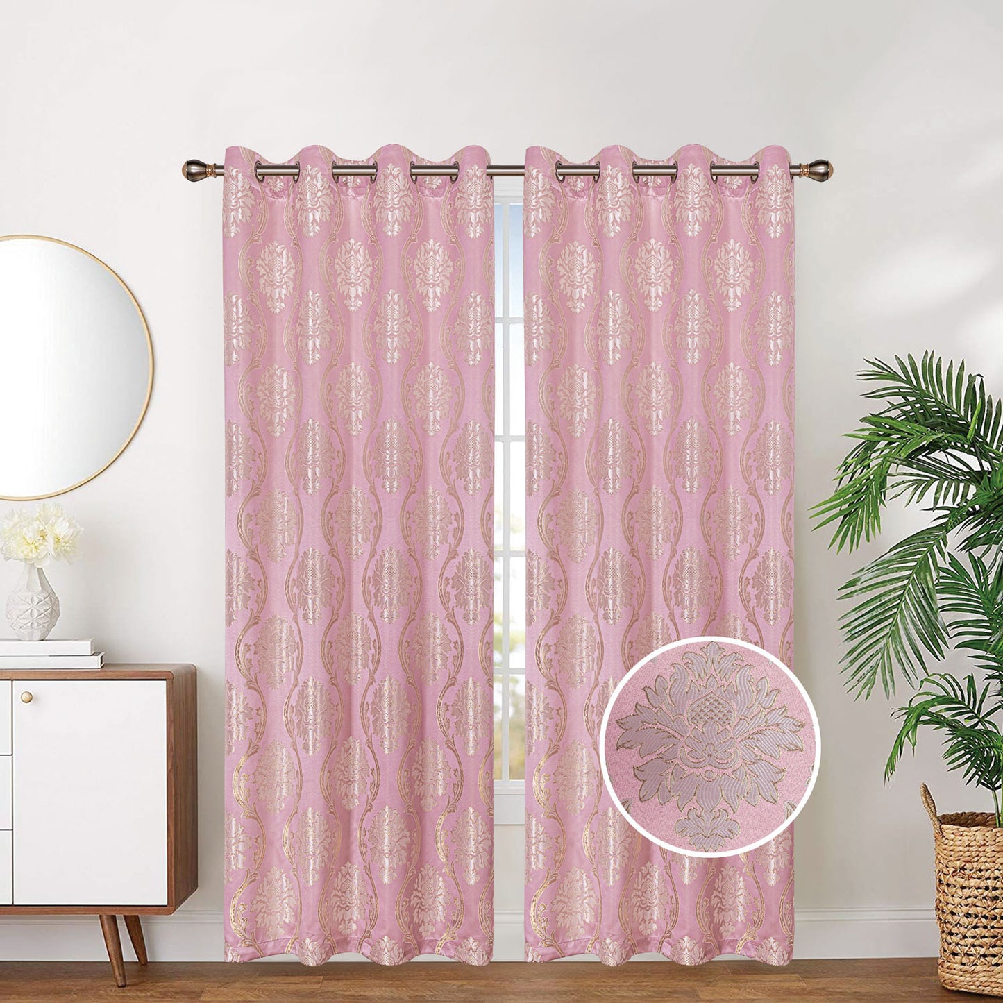 81032 Jacquard window curtain