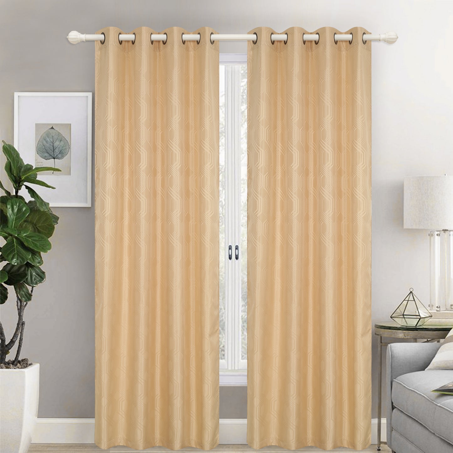 81025 Jacquard window curtain