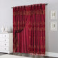 81037 Double Layer Sheer window curtain