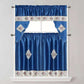 85001 Kitchen Curtain 3 Piece Set