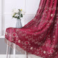 81005 Floral Double Layer Sheer window curtain