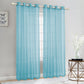 81007 Checker Pattern Sheer window curtain