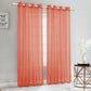 81007 Checker Pattern Sheer window curtain