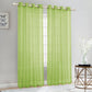 81007 Checker Pattern Sheer window curtain