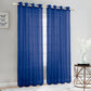 81007 Checker Pattern Sheer window curtain