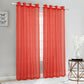 81007 Checker Pattern Sheer window curtain