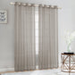 81007 Checker Pattern Sheer window curtain