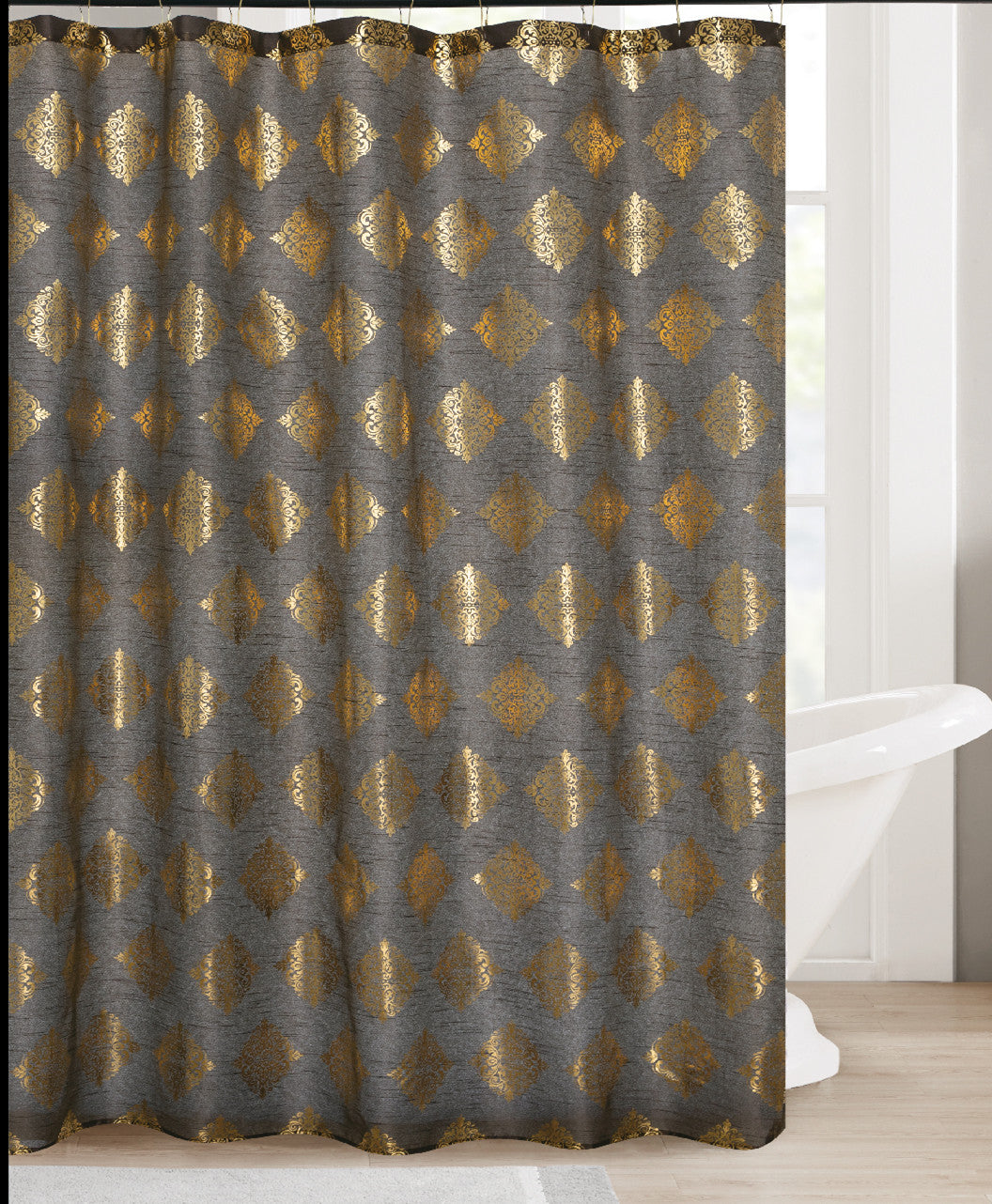 83001 Shower Curtain with hooks