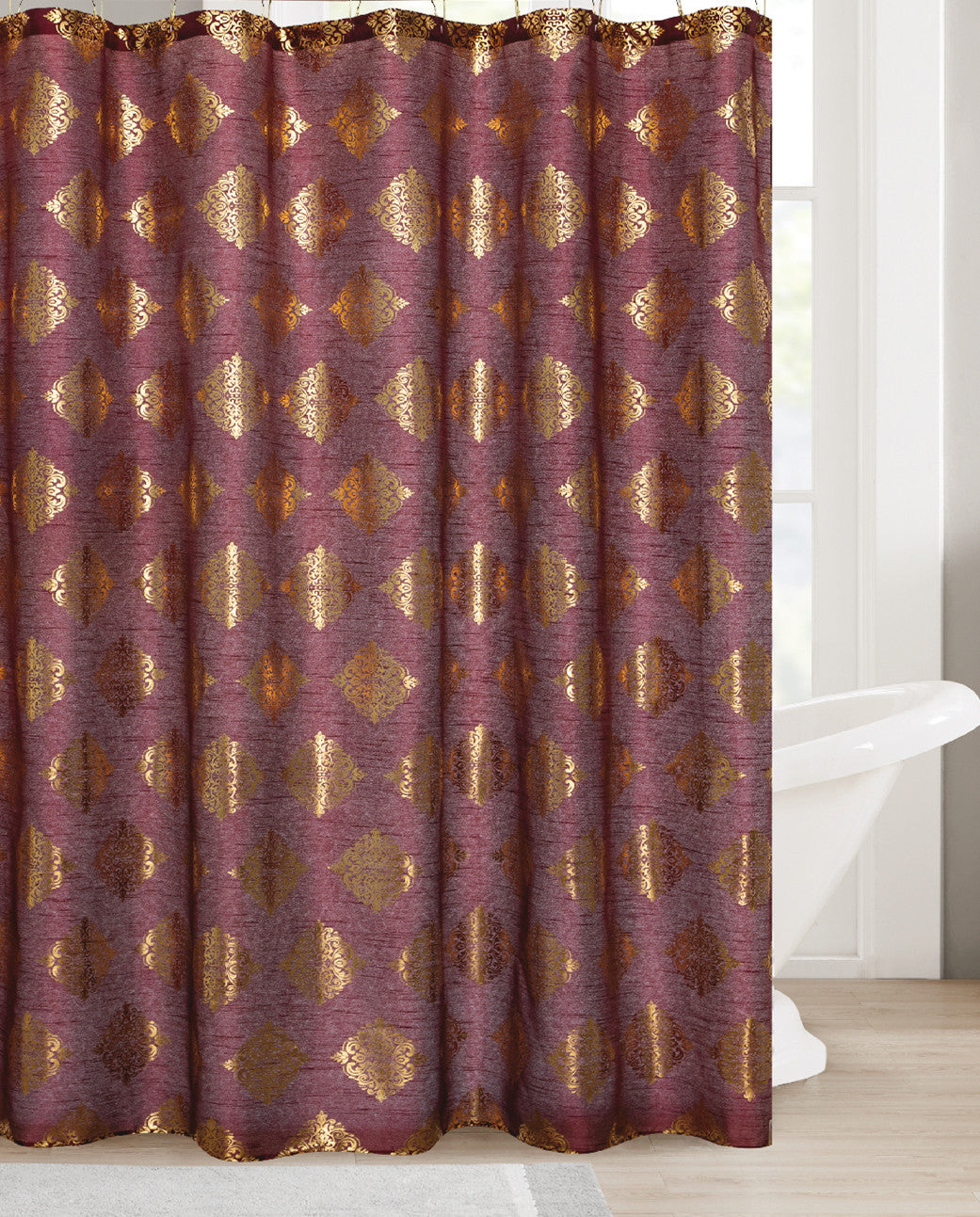 83001 Shower Curtain with hooks