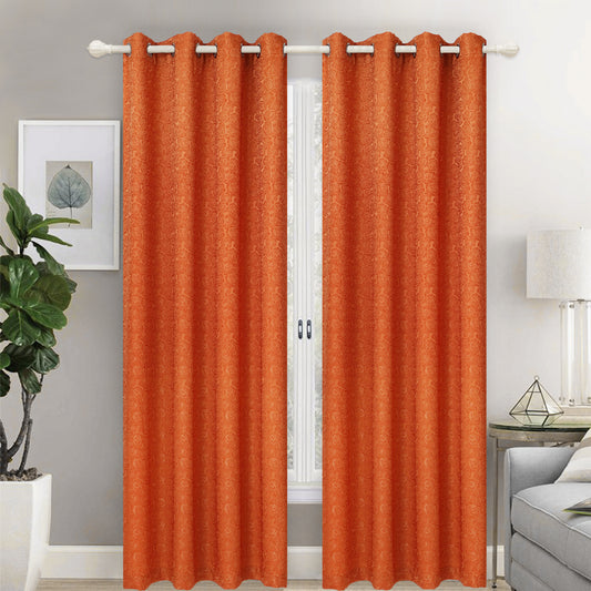 81001 Rose Jacquard window curtain
