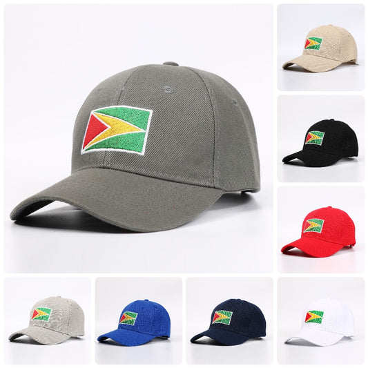 AA684 FLAG BASEBALL CAP /Guyana