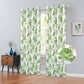 81051 Floral Blackout window curtain