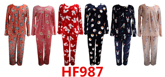 Women Winter Fleece Set HF987