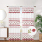 81038 Floral Embroidery Sheer window curtain