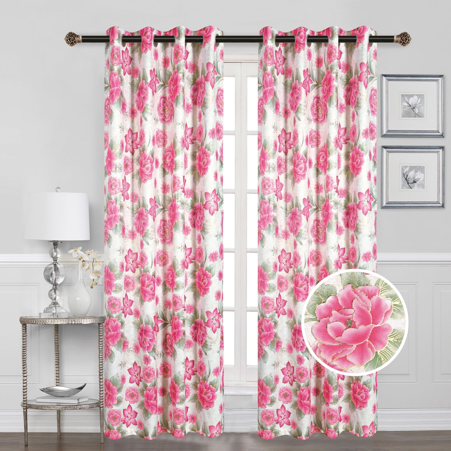 81069 Blackout w/ Foil window curtain