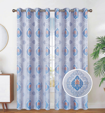 81067 Jacquard window curtain