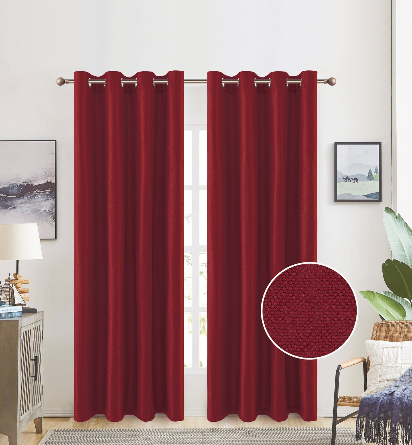 81052 Rugged Blackout window curtain
