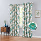 81051 Floral Blackout window curtain