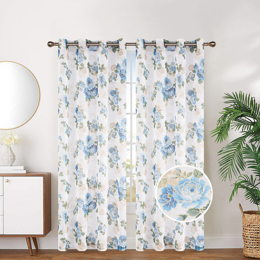 81068 Sheer w/ Foil window curtain